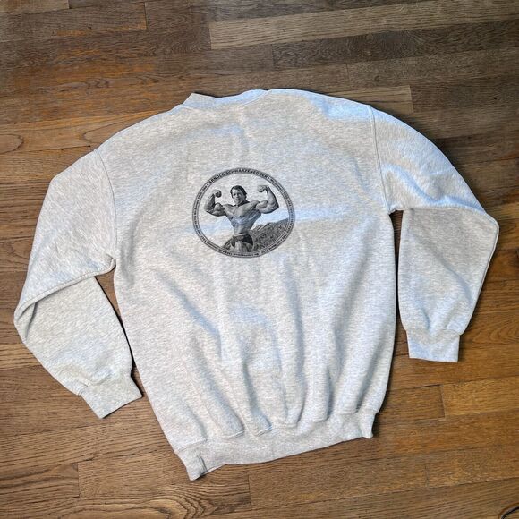 Arnold Schwarzenegger MR Universe Crewneck Sweatshirt Cotton Blend Size Medium - Picture 3 of 13